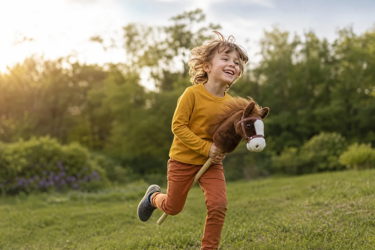 The Enduring Appeal of Hobby Horses: Fostering Movement and Imagination