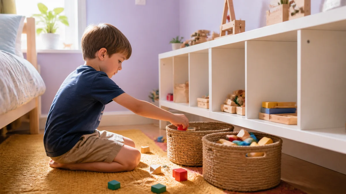 Tips for Tidying Up a Child's Room Without Conflict