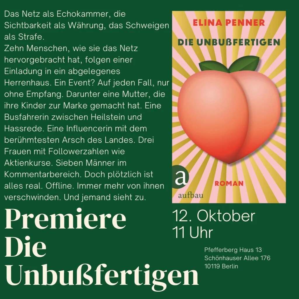 Celebrating the Launch of 'Die Unbußfertigen': A New Chapter in Literature