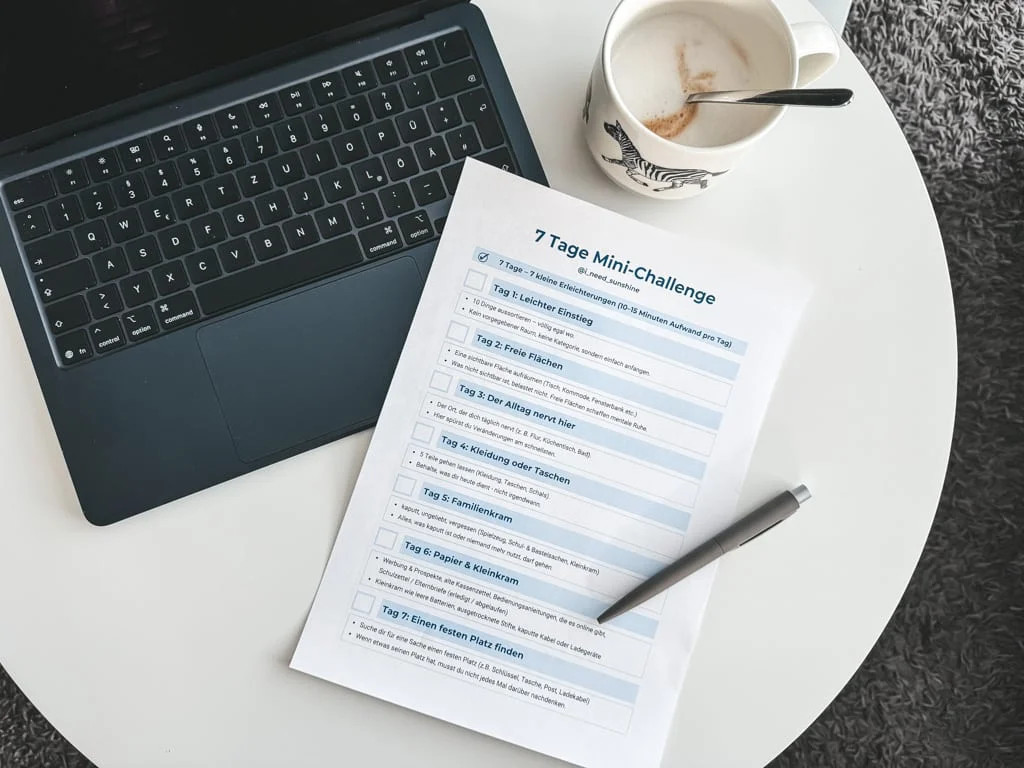 7-Day Mini Challenge: Organizing & Decluttering in Family Life